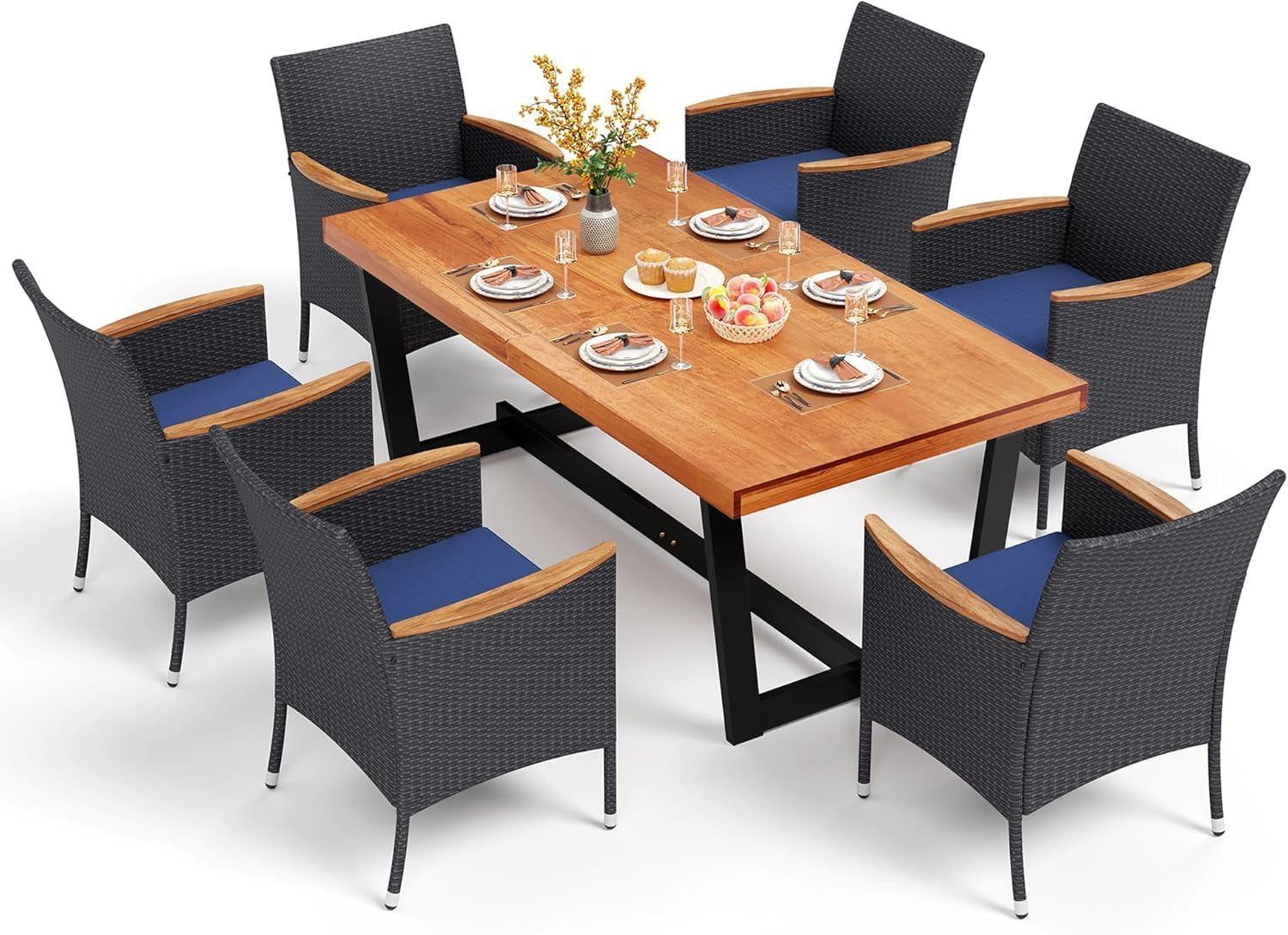 Gathering comfortably: Exploring PHI VILLA's 7-Piece Outdoor Set