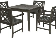 Gathering Comfortably Exploring The Vifah Renaissance Outdoor Dining Set