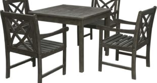 Gathering Comfortably Exploring The Vifah Renaissance Outdoor Dining Set