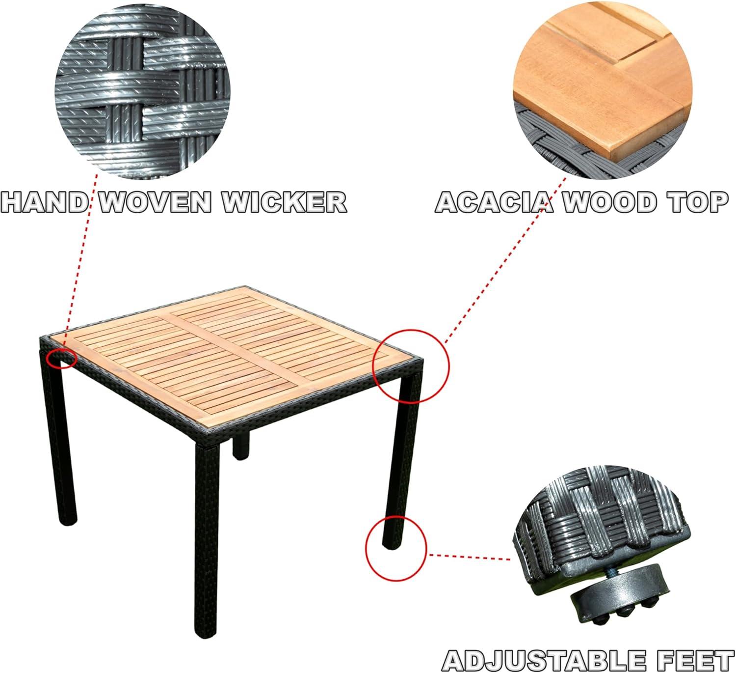 Gathering in Style: Durable & Cozy EMKK 5-Piece Outdoor Set