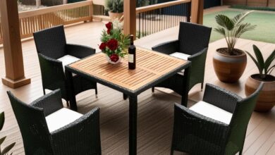 Gathering In Style Durable Cozy Emkk 5 Piece Outdoor Set