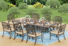 Gathering In Style Exploring A Durable 9 Piece Patio Dining Set