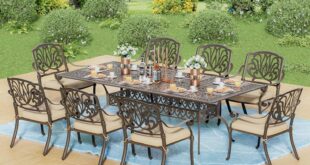 Gathering In Style Exploring A Durable 9 Piece Patio Dining Set