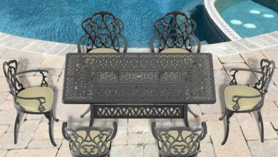 Gathering In Style Exploring A Sleek 7 Piece Patio Dining Set