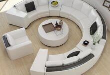 Gathering In Style Exploring The Modern Oversized Curved Sectional Sofa