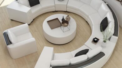 Gathering In Style Exploring The Modern Oversized Curved Sectional Sofa