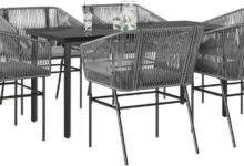 Gathering In Style Grey 6 Seater Garden Dining Set Review