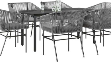 Gathering In Style Grey 6 Seater Garden Dining Set Review