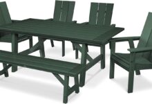 Gathering In Style Our Take On The Polywood Modern Adirondack Set
