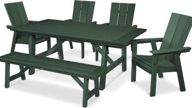 Gathering In Style Our Take On The Polywood Modern Adirondack Set