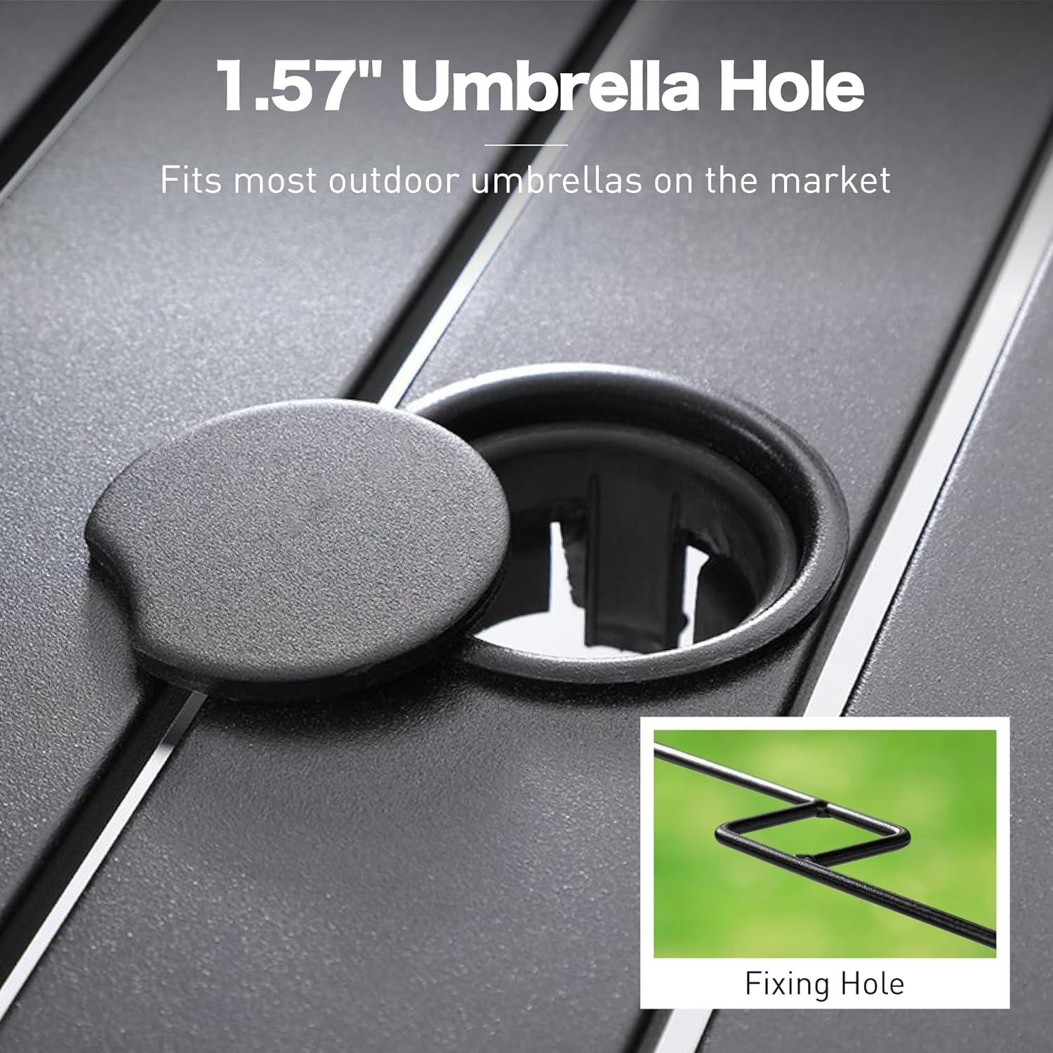 Gathering Outdoors: Red Patio Dining Set That Blends Style & Comfort