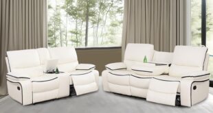 Gebadol Manual Recliner Sofa And Loveseat Set For Your Space