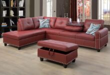 Goohome 3 Piece L Shaped Sectional Saves Your Small Space
