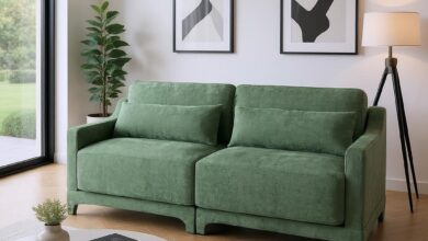 Homy Casa Modular Sofa Set Comfort Meets Flexible Living Space