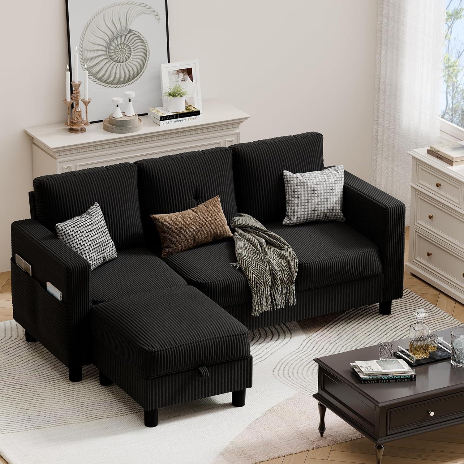 How The Jamfly L Shaped Sectional Transformed Our Small Space Comfortably