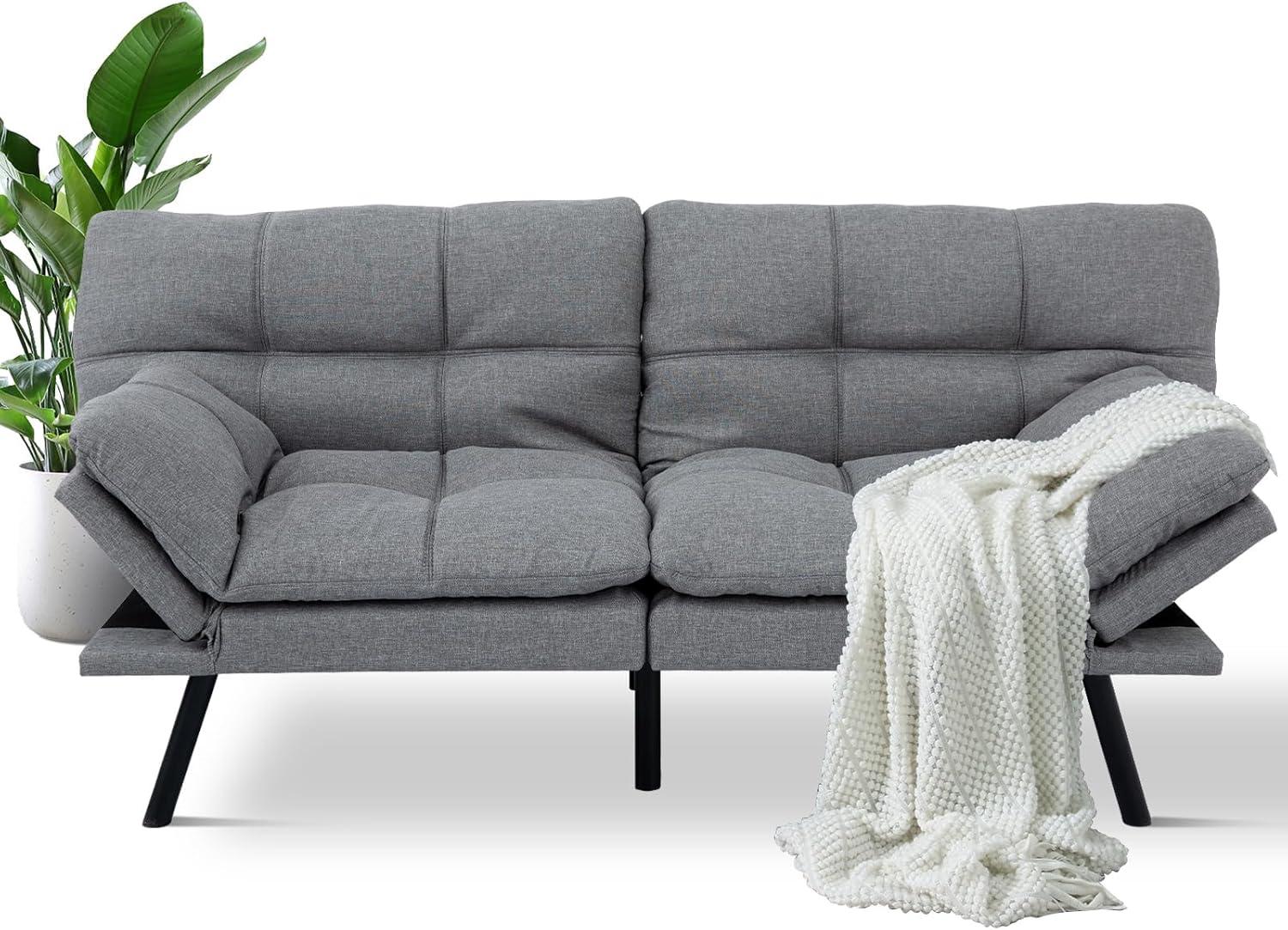 How We Tested A Memory Foam Futon For Small Rooms