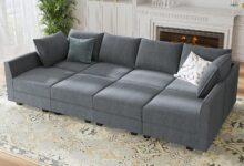 How We Transformed Our Space With A Modular Sleeper Sofa