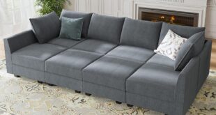 How We Transformed Our Space With A Modular Sleeper Sofa