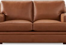 Hydeline Georgia Top Grain Leather Loveseat How It Fits You
