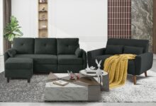 Jarenie Convertible Sectional Sofa Set Fits Your Space