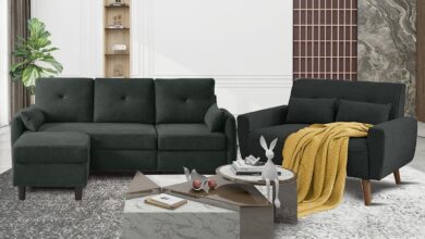 Jarenie Convertible Sectional Sofa Set Fits Your Space