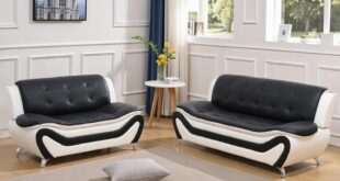 JBXBER 3-Piece Faux Leather Sofa Set for Your Compact Space