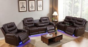 Jbxber Power Recliner Sofa Set Fits Your Living Room Life