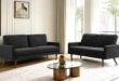 Kent Velvet Sofa Loveseat Set Style Meets Cozy Comfort