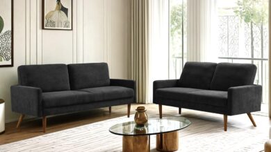 Kent Velvet Sofa Loveseat Set Style Meets Cozy Comfort