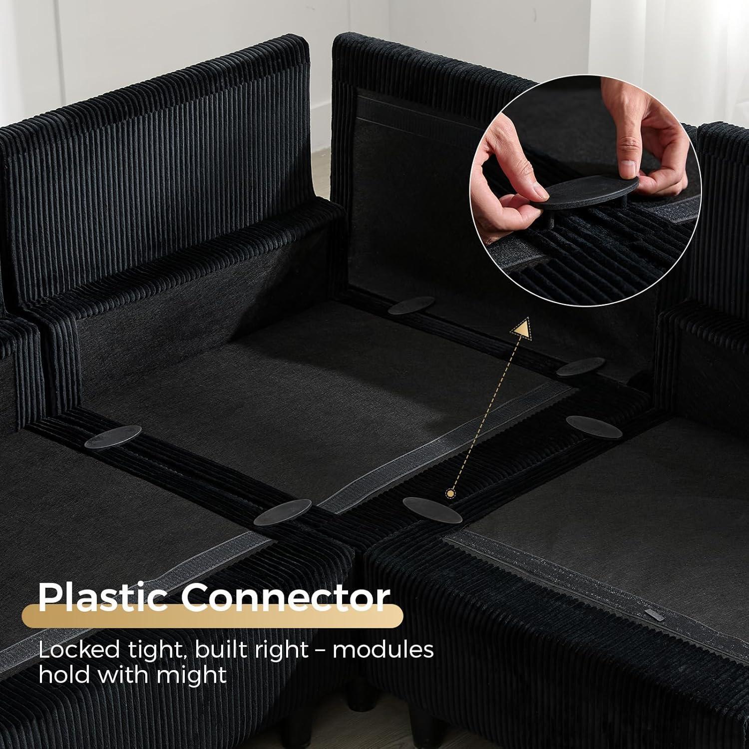 KKL Modular Sectional Sofa Bed Review: Stylish Comfort & Smart Storage