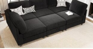 Kkl Modular Sectional Sofa Bed Review Stylish Comfort Smart Storage