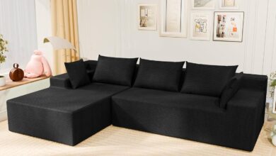 Leveleve 107 Cloud Sectional Couch How It Fits Your Space