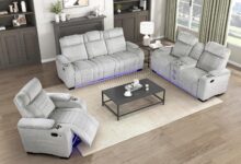 Lexicon 3 Piece Living Room Furniture Set How It Fits Your Space