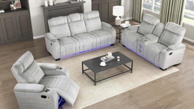 Lexicon 3 Piece Living Room Furniture Set How It Fits Your Space