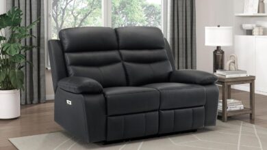 Lexicon Recliner Sofa Stylish Comfort Meets Smart Functionality