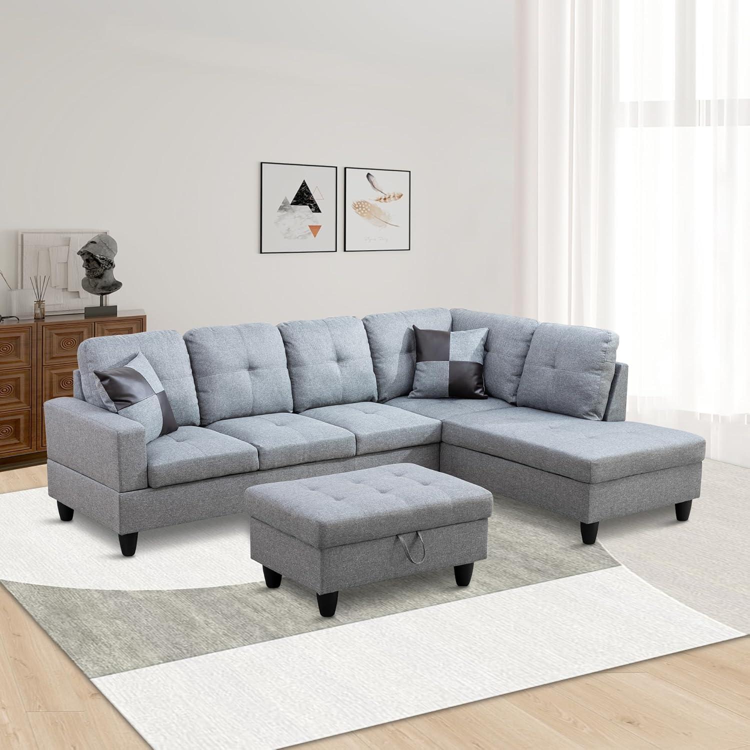 Lostcat 103w Sectional How It Fits Your Living Room