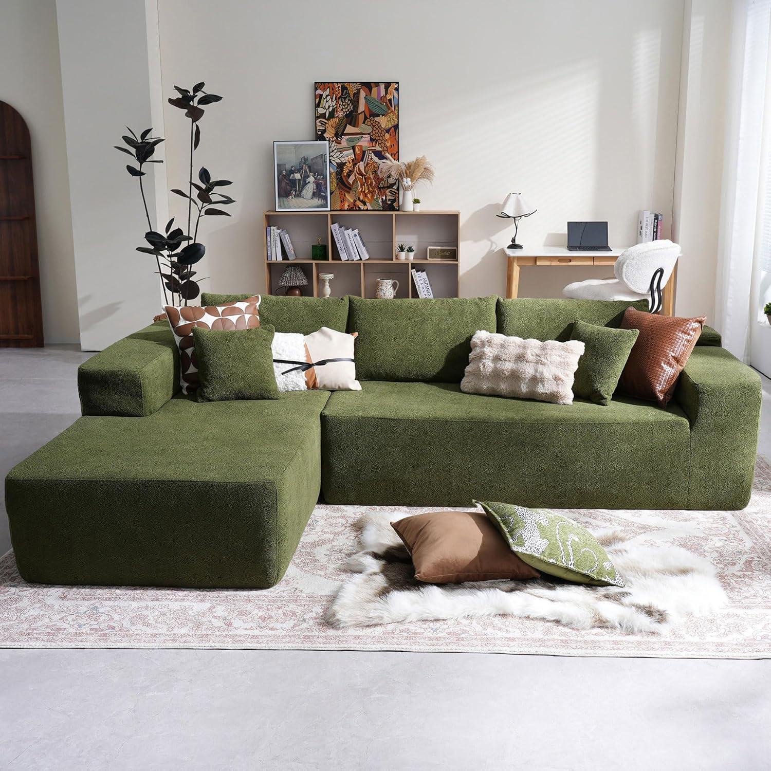 Lounging In Luxury Exploring A Cozy Modular Sectional Couch