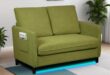 Loveseat Couch 51 Comfy Teddy Sofa For Your Dorm Or Studio