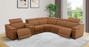 L&T Home Living Flannel Recliner Sofa Set — for your space