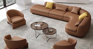 LyckTre Curved Sectional Couches: how they fit your space