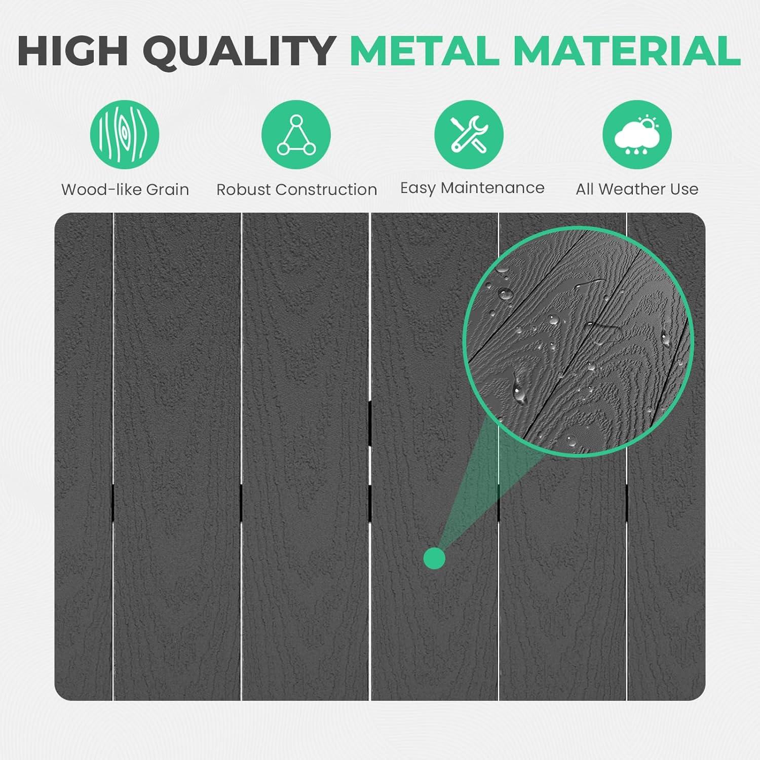 Making Outdoor Meals Cozy: A Look at JEAREY's 5-Piece Patio Set