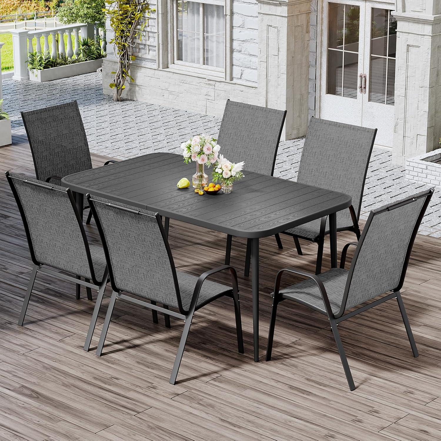 Making Outdoor Meals Cozy: A Look at JEAREY's 5-Piece Patio Set