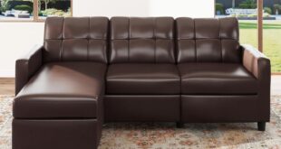 Making Small Spaces Cozy Exploring The Honbay Convertible Sectional Sofa