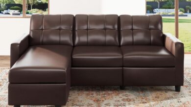 Making Small Spaces Cozy Exploring The Honbay Convertible Sectional Sofa