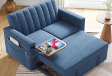 Marsail 3 In 1 Sleeper Sofa Style Meets Ultimate Functionality