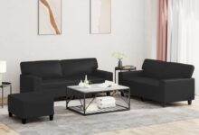 Maximizing Comfort And Style With A Sleek Black Sofa Set
