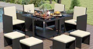 Maximizing Outdoor Comfort With Lhbcraft Space Saving Patio Set