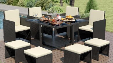 Maximizing Outdoor Comfort With Lhbcraft Space Saving Patio Set