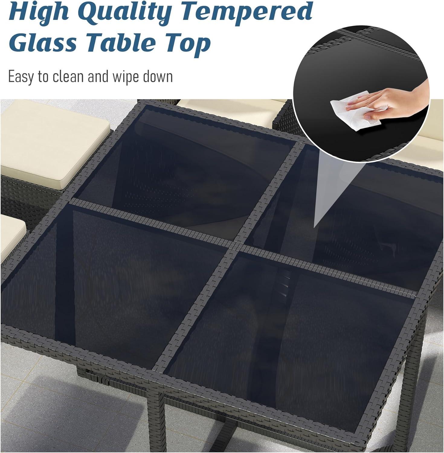 Maximizing Outdoor Comfort with LHBcraft's space-Saving Patio Set