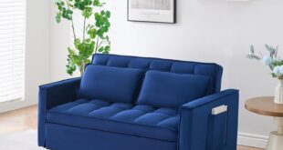 Maximizing Small Spaces With A Stylish 3 In 1 Velvet Sofa Bed
